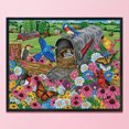 thumbnail image 1 of Cuadros Decorativos Bordado completo de pájaro hilo de algodón ecológico 11CT Kit de punto de cruz impreso Craft (3) Wdftyju embutido en tela, 1 of 9