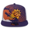 thumbnail image 2 of Men's New Era Purple Phoenix Suns Court Sport Speckle 9FIFTY Snapback Hat, 2 of 6