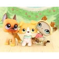thumbnail image 3 of 3 pcs Minilpsshop Little Cat Dog Figurines Toys,Collie #272 Great Dane #244 Shorthair Cat #391Collectible Mini Pets, 3 of 5