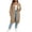 Khaki-13, variant on Perfectbot Women's Mid-Length Hooded Sweatshirt, Zip Up Oversized Outerwear with Pockets for Fall Going Out