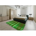 thumbnail image 4 of Ahgly Company Indoor Square Patterned Army Green Area Rugs, 8' Square, 4 of 6