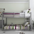 thumbnail image 2 of Hillsdale Capri Coastal Wood Twin over Twin Bunk Bed in Gray, 2 of 5