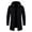 Black, variant on TFEOQRY Men's Hooded Casual Jackets Outwear Long Sleeve Hooded Overcoat Dark Gray