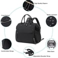 thumbnail image 4 of TEMOGU-Convertible Diaper Bag Tote, Water-Resistant Diaper Backpack with Anti-theft Pockets and Stroller Clips, 4 of 4