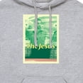 thumbnail image 3 of The Big Lebowski - The Jesus - Men's Pullover Hooded Fleece Sweatshirt, 3 of 5
