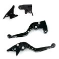 thumbnail image 2 of Levier de Frein d'Embrayage Réglable pour Trident 2022 Bobber 2017-2019 Tiger 800 Noir, 2 of 5
