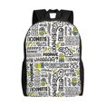 thumbnail image 1 of Minions Backpack Teenager School Bag Canvas Notebook Backpack Bag, 1 of 5