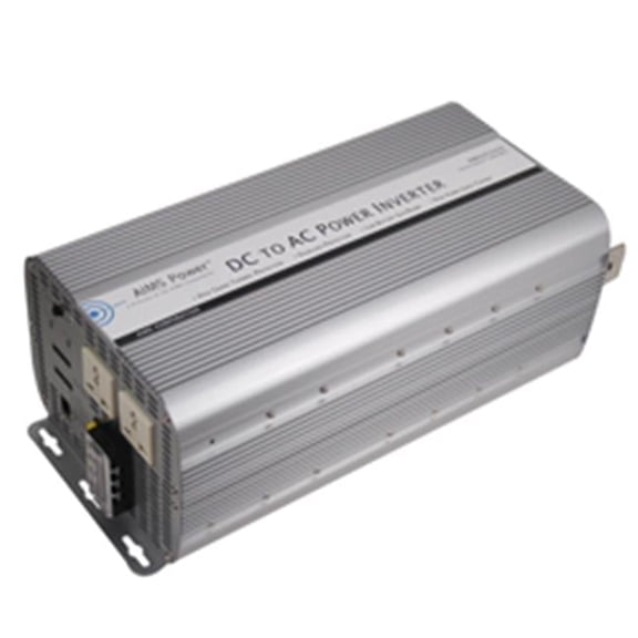 AIMS Power 5000W Modified Sine Power Inverter 12VDC to 220/230VAC (Not Split Phase) for Tools, Compressors, and Pumps