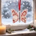 thumbnail image 4 of Christmas Cash Gift Butterfly Ornament,Christmas Cash Holder with Built‑in Clear Compartment, Acrylic Holiday Money Holder Ornaments for Christmas Home Decoration & Party Change, 4 of 7