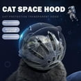 thumbnail image 2 of Hollow Transparent Helmets For Cat Anti-bite Puppy Dog Collar Cat Pet Accessories, 2 of 2