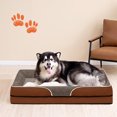 thumbnail image 3 of PayUSD Dog Beds for Large Medium Small Dogs Orthopedic Pet Bed Sofa Supportive Egg Crate Foam Animal Couch with Removable Washable Cover Non Skid Bottom S to XL, 3 of 9