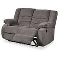 thumbnail image 6 of Signature Design by Ashley Tulen Reclining Loveseat in Gray, 6 of 14