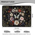 thumbnail image 7 of Qpednta Floral Butterfly Rear Cargo Liner Car Trunk Mat 29"x39" Universal, All Weather Anti-Slip Backing Rear Trunk Protection Auto Interior Decor Accessories, 7 of 7