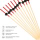 thumbnail image 4 of paquete de palillos de bambú desechables para cóctel, ideales para fiestas, banquetes, aperitivos y frutas (aproximadamente 100 unidades)., 4 of 8