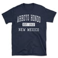 thumbnail image 1 of Arroyo Hondo New Mexico Classic Established Men's Cotton T-Shirt, 1 of 1