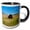 Black/White, variant on 3drose, Old Barn and Field in Remote Butte Montana - Us27 Bba0096 - Bill Bachmann, 15oz Mug