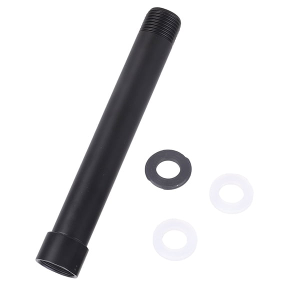 MOMOJIA Stainless Steel Shower Extension Pipe Shower Extender Stainless Steel Extend Tube Metal Shower Mixer Pipe Enduring