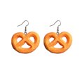 2024 Home Textiles Bath Towels Set Cute Food Earrings Personality Funny