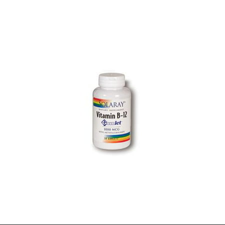 La vitamine B12 Gumlet 1000mcg Solaray 30 Gum