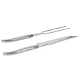 thumbnail image 2 of French Home Laguiole Stainless Steel Carving Knife & Fork Set, 2 of 3