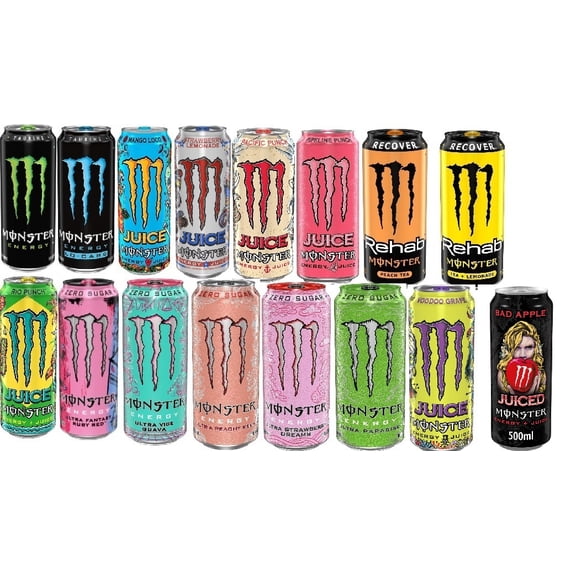 Ultimate Monster Energy Variety Pack - 16oz (Pack of 16)