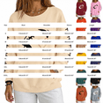 thumbnail image 5 of Weikingp Football Sweatshirts Letter Graphic Print Tops Plus Size Shirt Long Sleeve Pullover Tops Sweatshirts for Women Loose Fit Long Sleeve Sweatshirt Funny Sweatshirt Mom Sweatshirt Beige L, 5 of 6