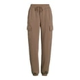 thumbnail image 4 of Scoop Women’s and Women's Plus Scubaknit Cargo Joggers, Sizes XS-4X, 4 of 4