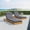 Dark Gray, variant on Christopher Knight Home Outdoor Wood Chaise Lounge with Adjustable Backrest, Quad-folding Cushion, Cream