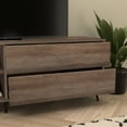 thumbnail image 3 of Flash Furniture Nelson Mid-Century Televison Stand for TVs up to 60",Walnut, 3 of 11