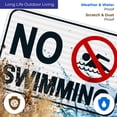 thumbnail image 5 of No Swimming Sign, Pool Sign,, 5 of 5