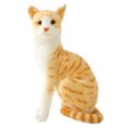 thumbnail image 1 of Juguete de peluche con simulación de gato para regalo de fiesta de cumpleaños para niños, 1 of 2