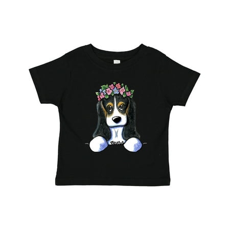 

Inktastic Basset Beauty Gift Toddler Boy or Toddler Girl T-Shirt