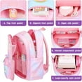 Book Bag With Multiple Compartments Girls Backpack, School Backpacks, Cute Book Bag with Compartments for