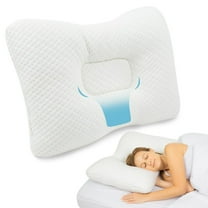 Xtra-Comfort Orthopedic Neck Support Pillow – Shaped High-Density Memory Foam for Posture & Spine Alignment