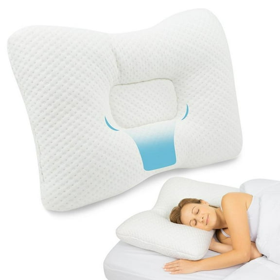 Xtra-Comfort Orthopedic Neck Support Pillow – Shaped High-Density Memory Foam for Posture & Spine Alignment