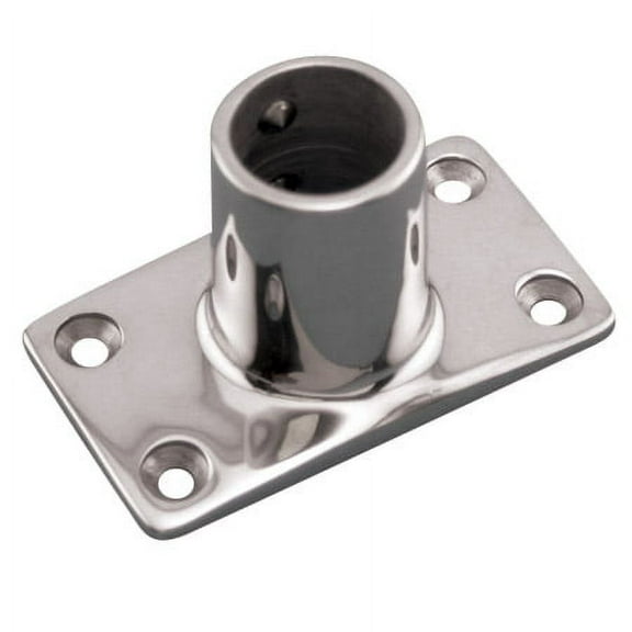 STAINLESS RECTANGULAR BASE 1" 90° (S3651-0901)