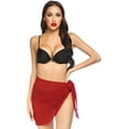 thumbnail image 3 of Paréo Court Maillot de Bain Jupe Enveloppante Maillot de Bain Femme, 3 of 5