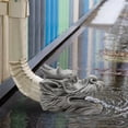 thumbnail image 4 of Cornucopia Brands Dragon Garden Downspout Sculpture; Splash Block Anchor for Downspout Extension, 4 of 10