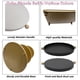 thumbnail image 4 of Juego de 7 soportes de metal para tartas, soporte redondo de 3 niveles, para cupcakes, bandeja de servir para fiestas, bodas, cumpleaños, baby shower, aniversario, 4 of 9