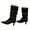C, variant on Slouchy Boots for Women Pointed Toe Kitten Heels Wide Calf Pull on Fashion Fall Winter Dress Mid Calf Booties