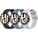 thumbnail image 1 of 3 Pack Correas para Samsung Galaxy Watch 6 / 5 / 4 Band 40mm 44mm, Galaxy Watch 5 Pro  45mm, Galaxy Watch 6 , Galaxy Watch 4  20mm Sport Band Correa de repuesto de silicona ajustable para, 1 of 15