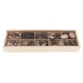 thumbnail image 1 of AMLESO 10 Slots Unfinished Wood Slices Mixed Sizes Circles Log Discs Wood Pieces for, 1 of 8