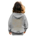 thumbnail image 6 of Ketyyh-chn99 Girls Casual Long Sleeve Hoodies Crop Top Hoodie Back to School Clothes for Teen Girls Oversized Hoodies Cute First Day of School Sweatshirt Pullover Size for 4-5 Years,Grey, 6 of 9