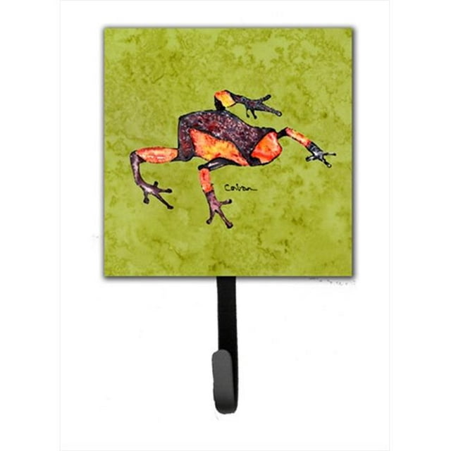 Carolines Treasures 8689SH4 Frog Leash Holder Or Key Hook