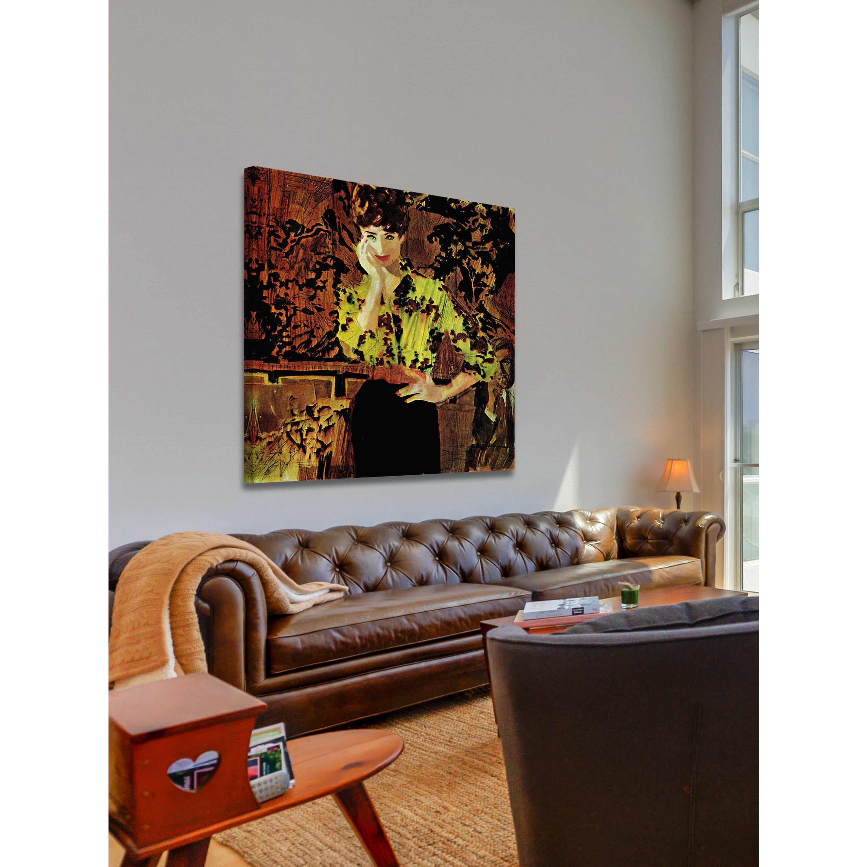 Marmont Hill "The Bonfire" by Joe Cleary Painting Print on Canvas