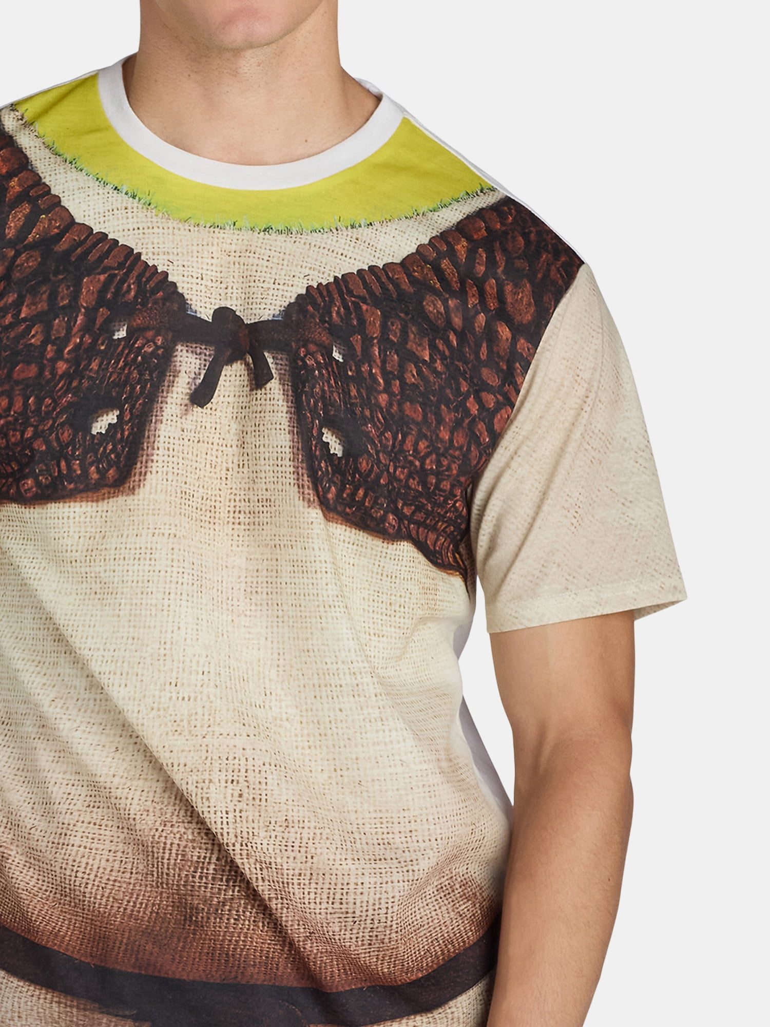 Shrek Men's Halloween Graphic Tee with Short Sleeves, Sizes XS-3XL