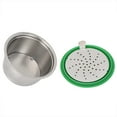 thumbnail image 1 of Silver Espresso Pod, Stainless Steel Coffee Filter Cup, Coffee Accessory for Office Home Cafe Tool, 1 of 8