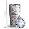 thumbnail image 2 of Funny Happy Retirement Gifts for Women Coworker Teacher Nurse, Retired Gifts for Women, Best Cool Retirement Gifts, 20 oz White Tumbler Cup, 2 of 5