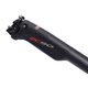 thumbnail image 3 of Tija de sillín de bicicleta Tija de sillín de bicicleta ligera de fibra de carbono 3K 27,2 / 30,8 / 31,6mm 350mm / 400mm MTB Mountain Road Bike Seat Tubes 1 1, 3 of 5