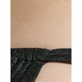 thumbnail image 4 of No Boundaries Tab Tunnel Lurex Bikini Bottoms, Sizes S-XXL, (Women's’s and Women's’s Plus), 4 of 5